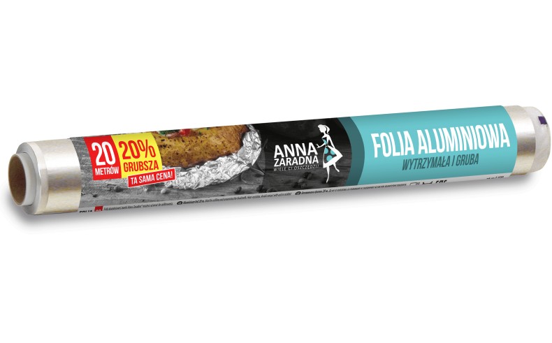 Folia alum. 20m tłoczona Anna Zaradna 8571058361